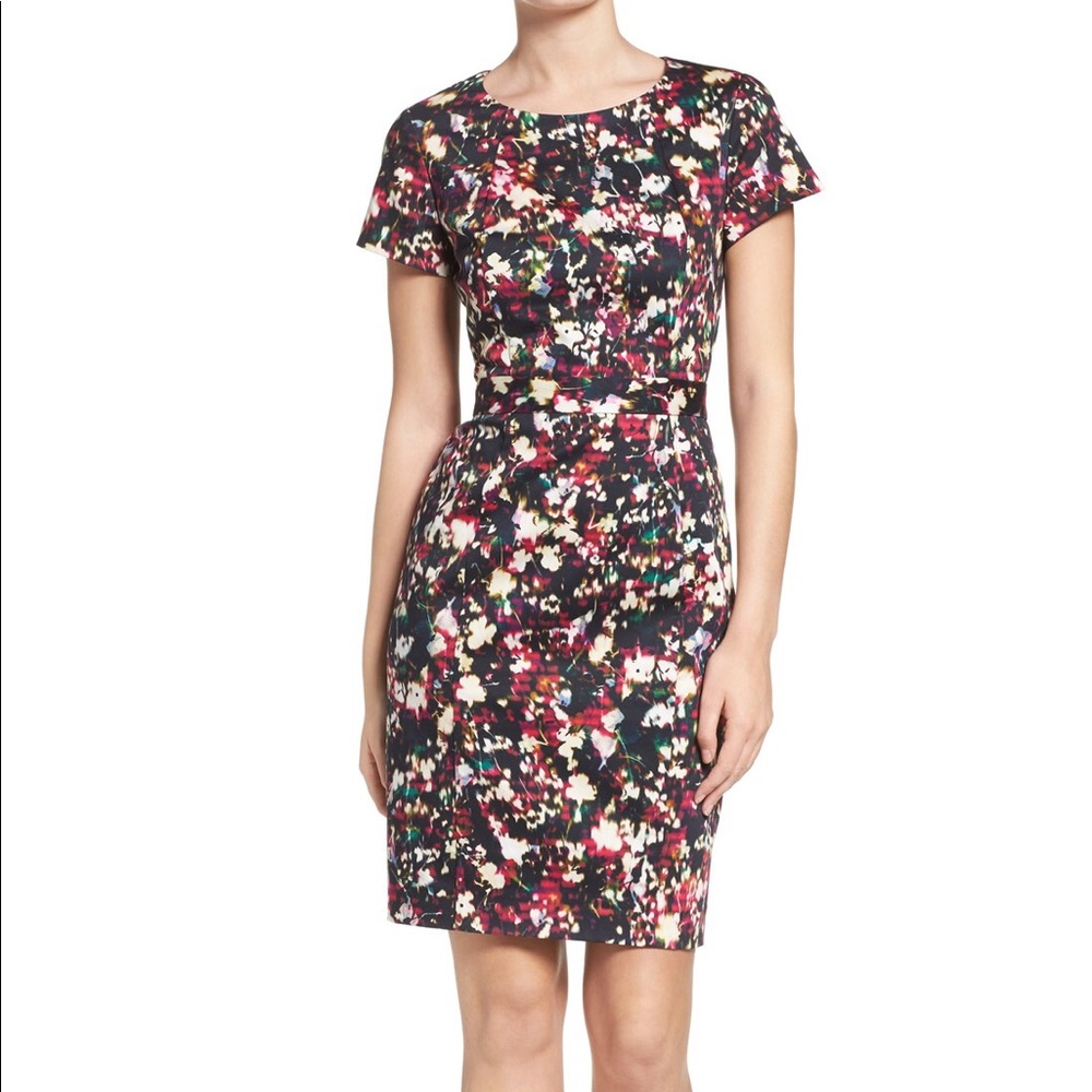 Midnight Bloom Party Dress